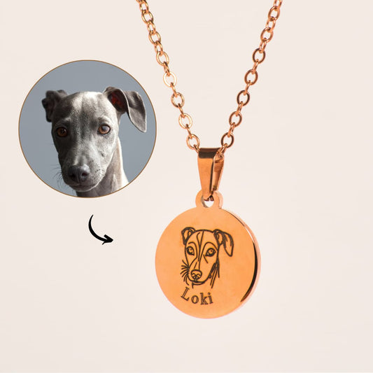 Kettte Rose Gold before after