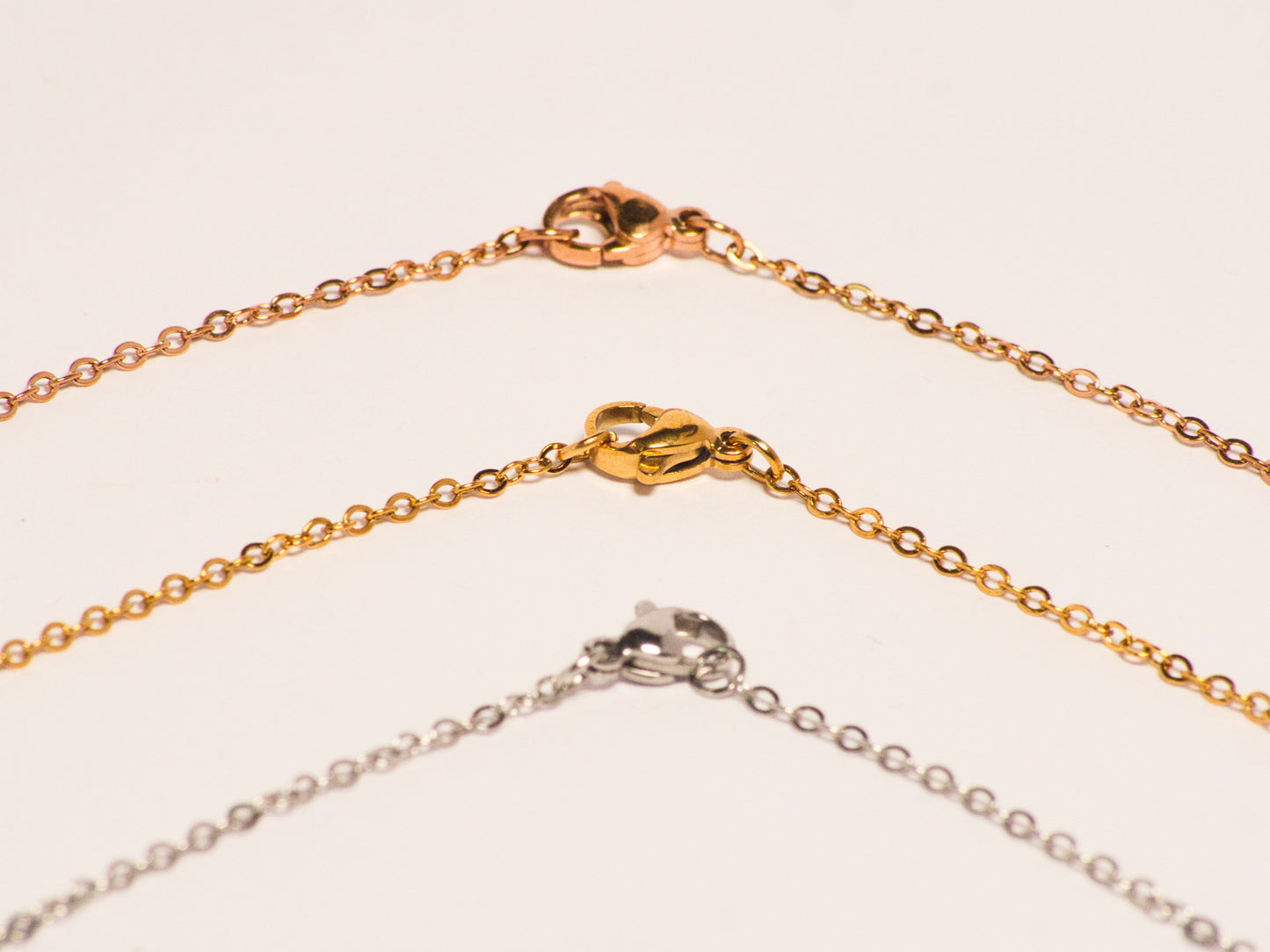 Verschluss ketten gold silber rosegold 